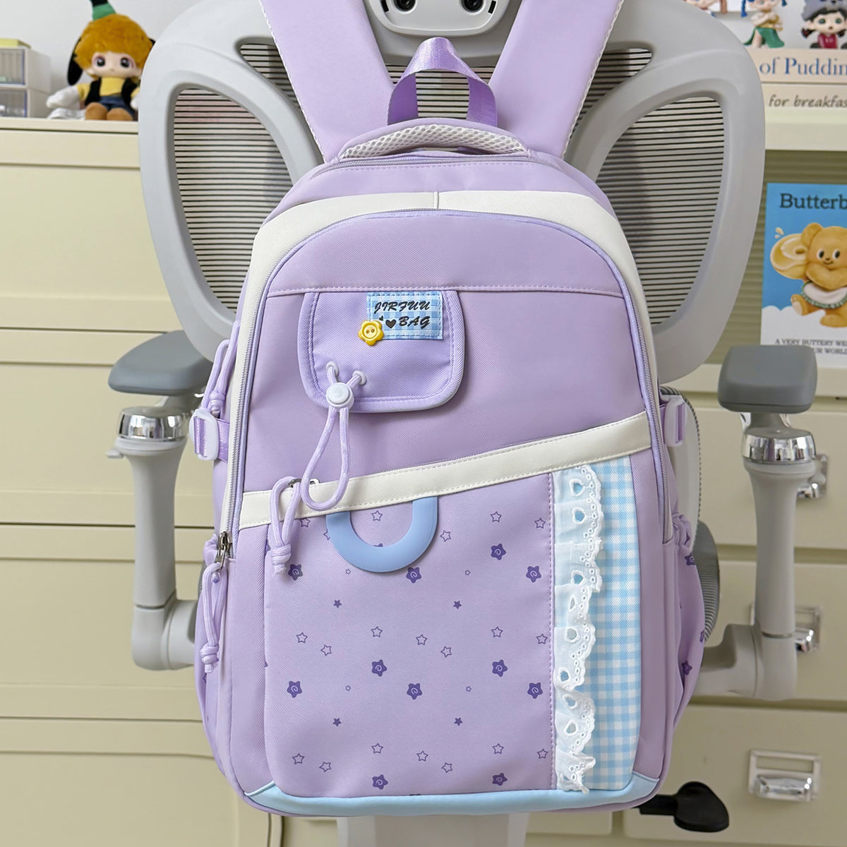 Stylischer Multi-Komponenten-Schulrucksack Brehn