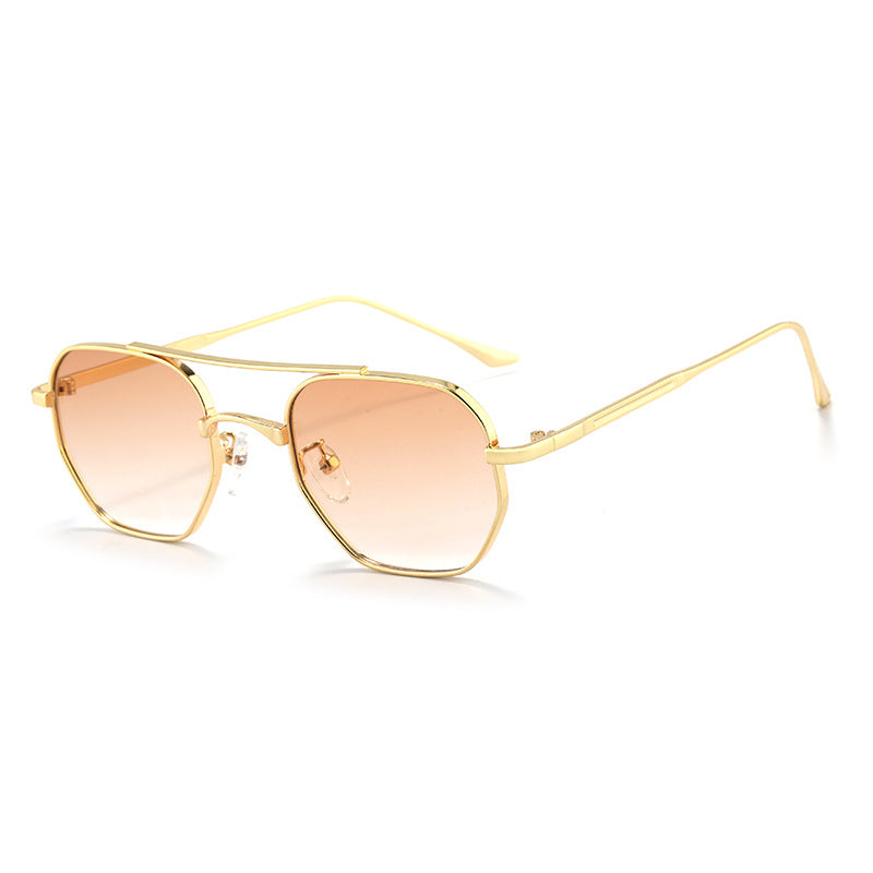 Herren Stilvolle Achtkantige Sonnenbrille Brehn