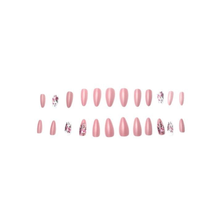 Elegantes Blumen-Nageldesign Brehn