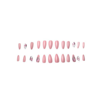 Elegantes Blumen-Nageldesign Brehn