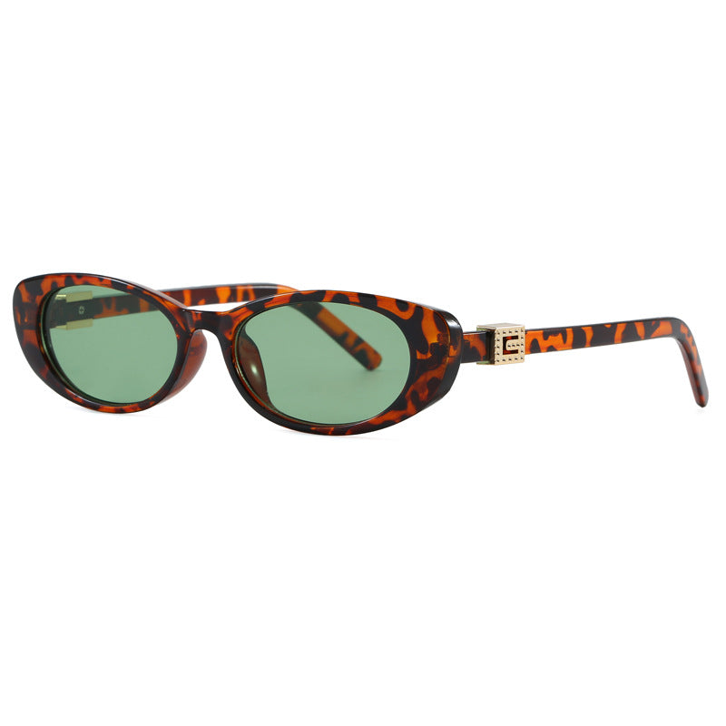 Damen Cat-Eye Sonnenbrille mit stilvollem Rahmen und luxuriösen Akzenten Brehn