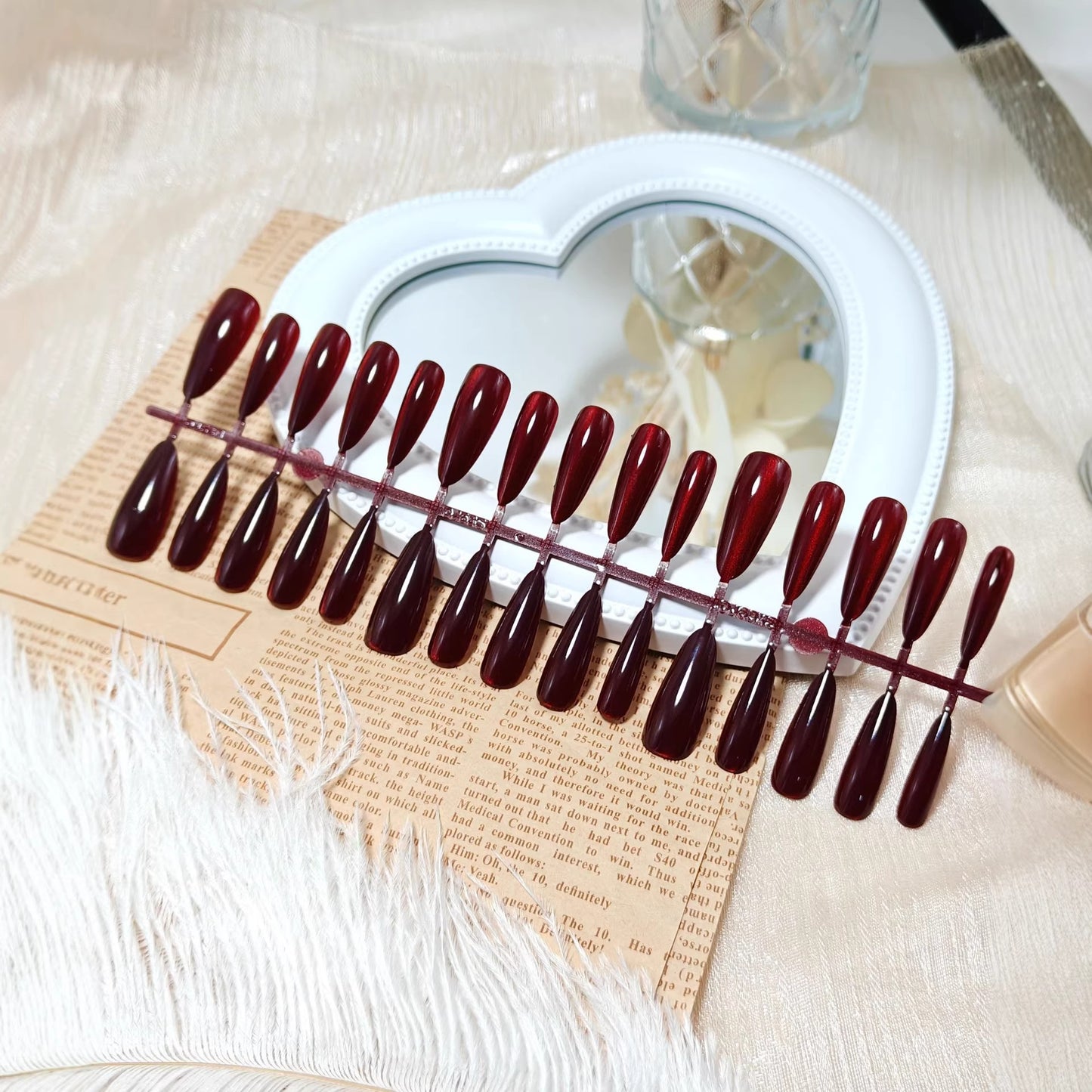 Kunstnägel Im Eleganten Tropfen-Design Brehn