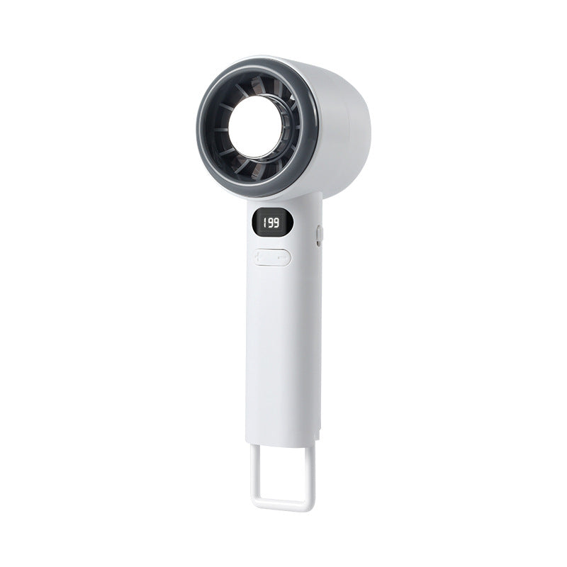 Unisex Tragbarer Handventilator mit digitaler Geschwindigkeitsanzeige und ergonomischem Design Brehn