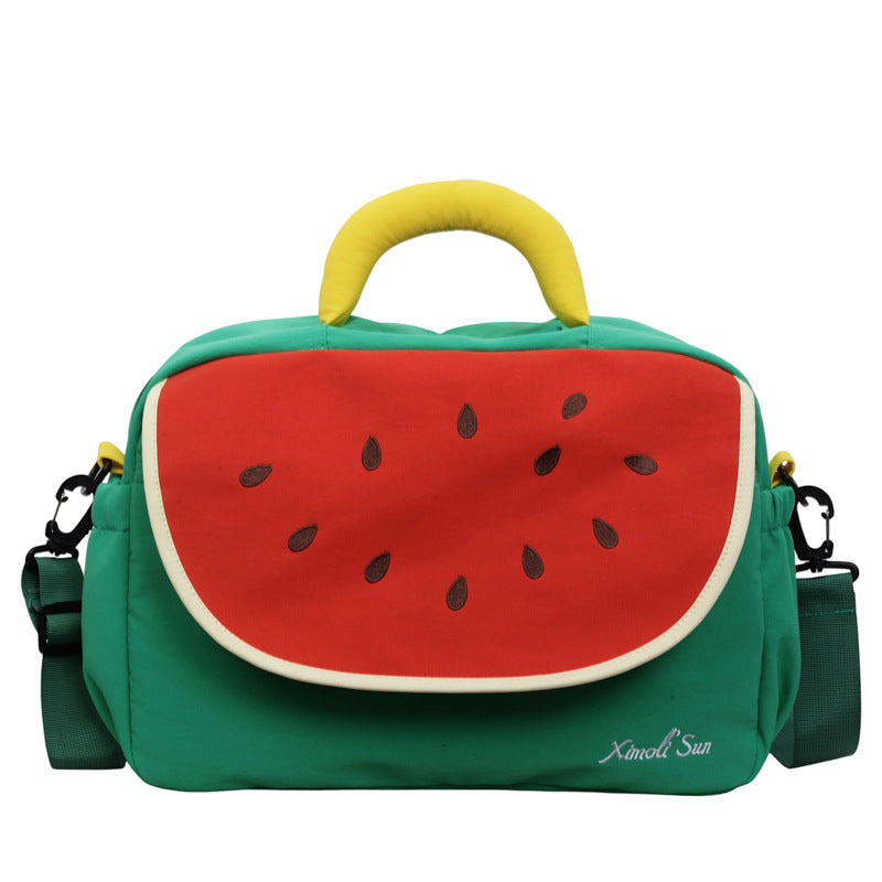 Spaß Obst Thema Umhängetasche