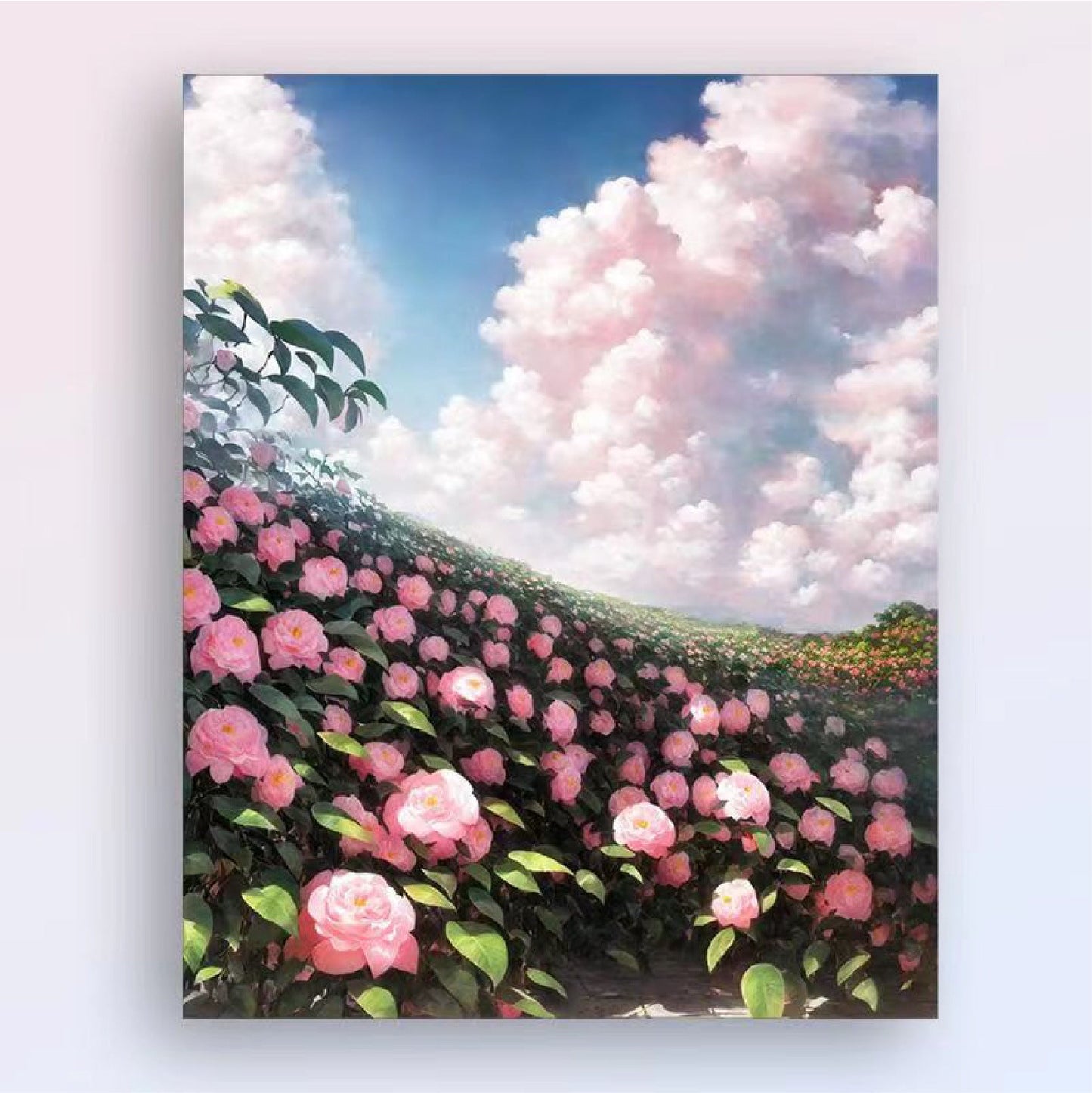 Floral Landscape Leinwand Wandkunst Brehn