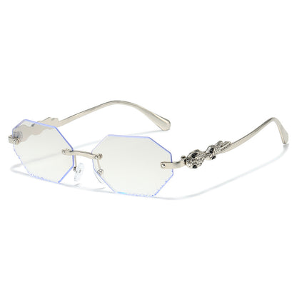 Modebewusste Statement-Hexagon-Sonnenbrille Brehn