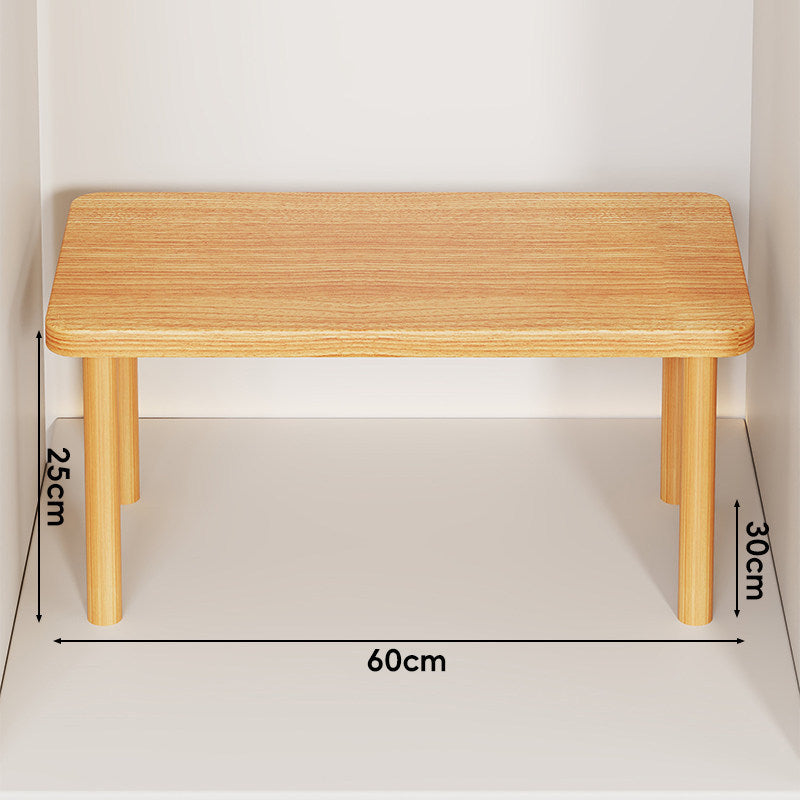 Niedriger Holz verstellbarer Tischständer
