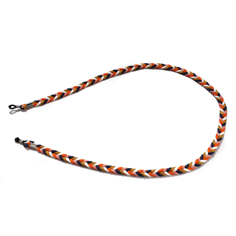 Bunte Geflochtene Brillenband Brehn