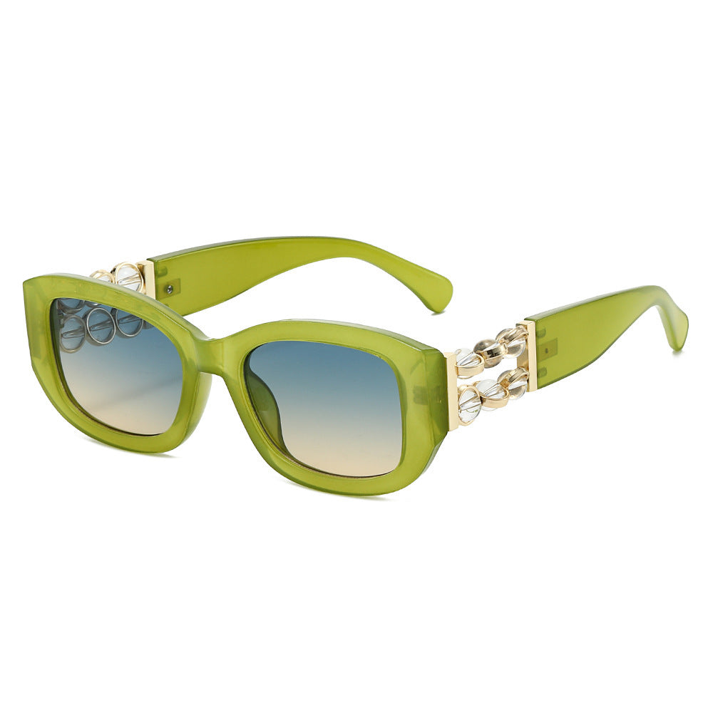 Dekorative Quadratische Rahmenbrille Brehn