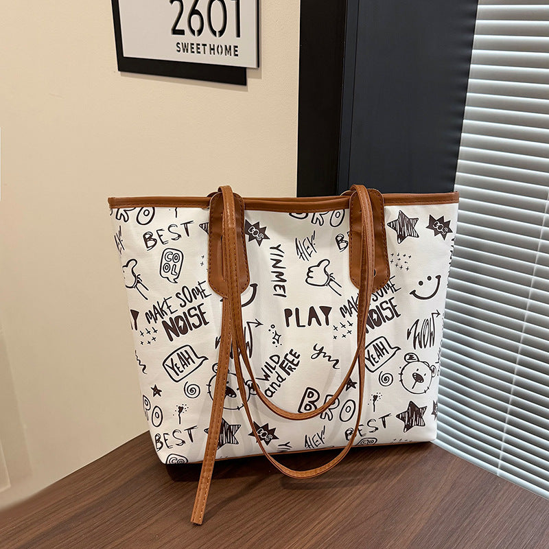 WoPlayful Graphic Tote Bag Brehn