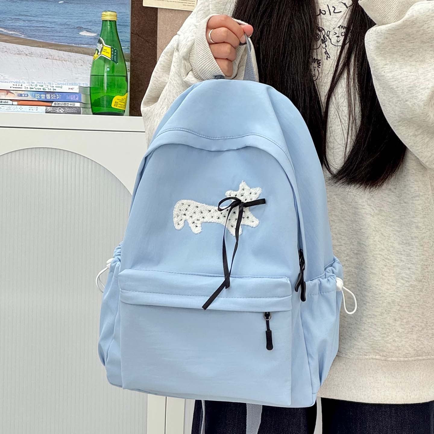 Rucksack mit Einzigartigem Hundemotiv und Praktischen Fächern Brehn