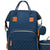 Vielzweck gesteppter Wickelrucksack Brehn