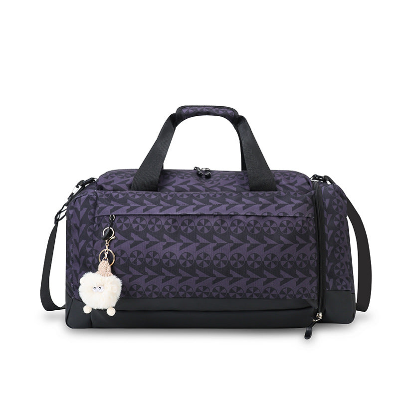 Stylische gemusterte Wochenend-Duffel-Tasche Brehn