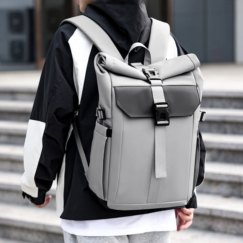 Wasserfester Roll-Top Adventure Rucksack Brehn
