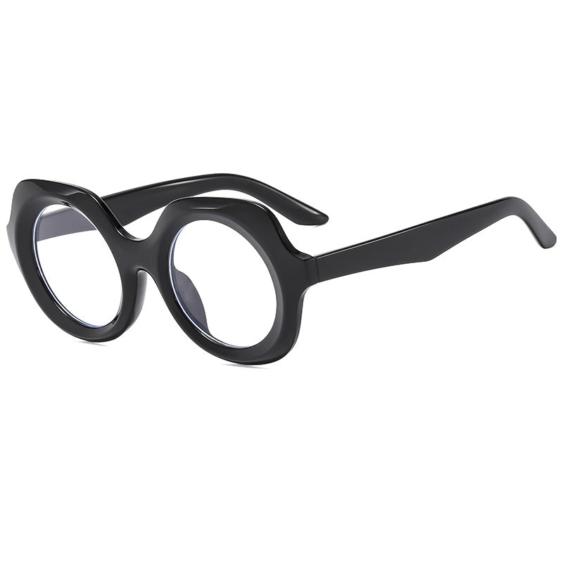 Damen oversized Sonnenbrille mit stilvollen, geschwungenen Rahmen Brehn