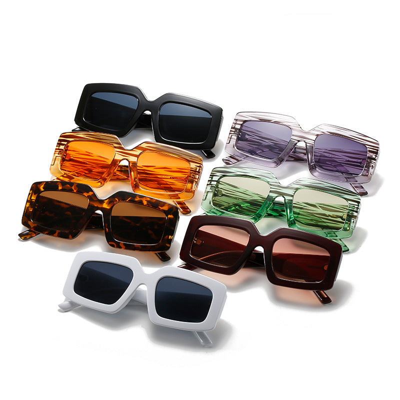 Oversized quadratische Rahmen Sonnenbrille Brehn