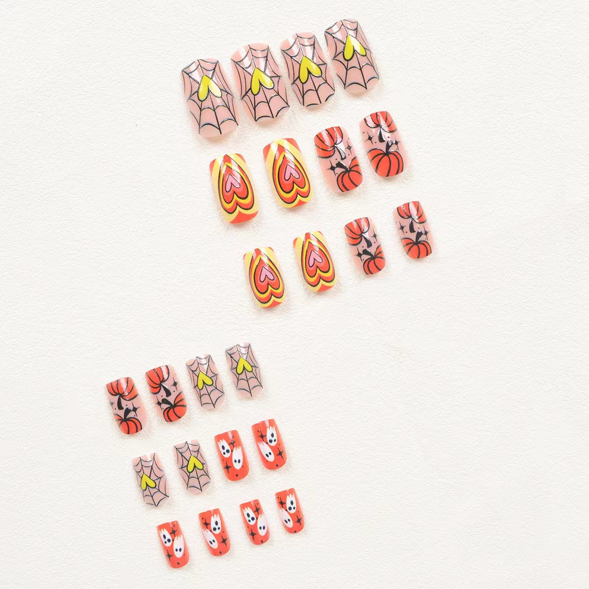 Kunstnagelset mit kreativen Herbstmotiven Brehn