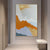 Zeitgenössische Berglandschaft Texturierte Wandkunst