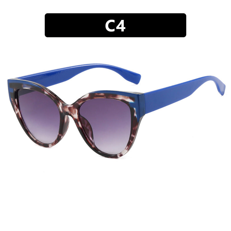 Damen Cat-Eye Sonnenbrille mit extravagantem Rahmen und UV-Schutz Brehn