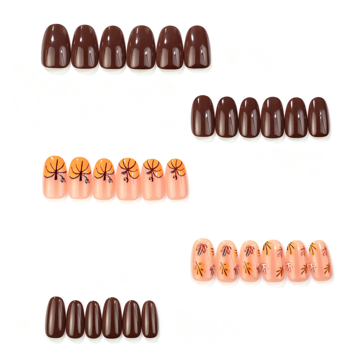 Künstlerisches saisonales Nagelkunst-Set Brehn