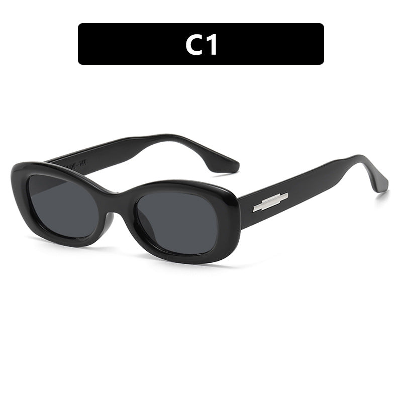 Damen modische Sonnenbrille im angesagten Retro-Stil mit UV-Schutz Brehn