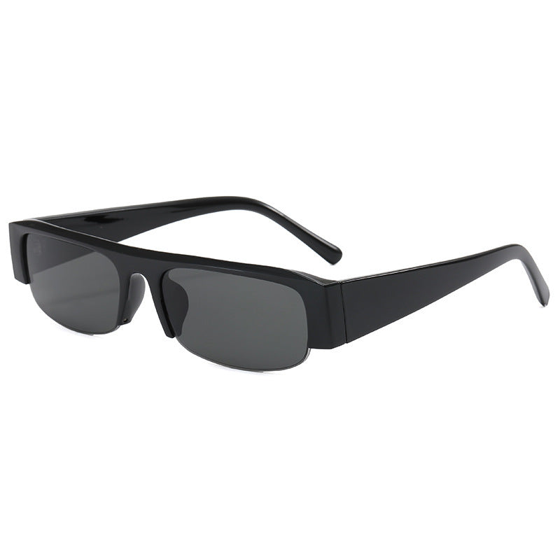 Zeitgenössische retro-inspirierte Flachlinsen-Sonnenbrille Brehn