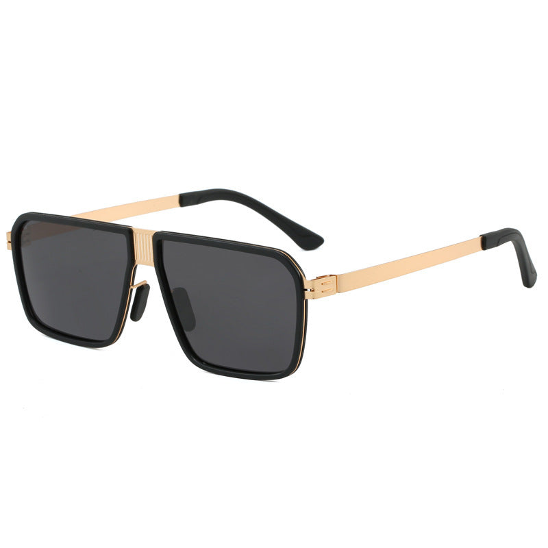 Damen modische Sonnenbrille im modernen, eckigen Design Brehn
