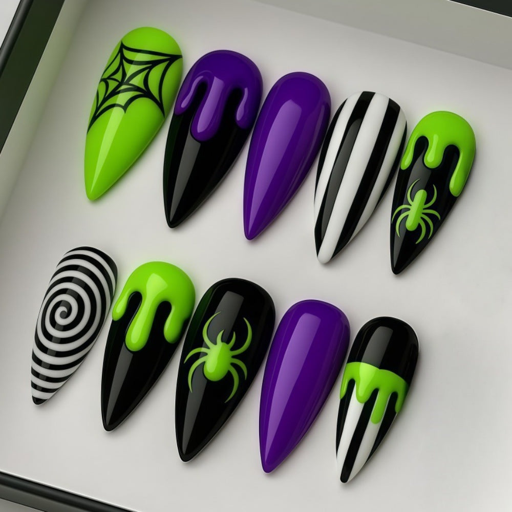 Halloween Nagelkunst Brehn