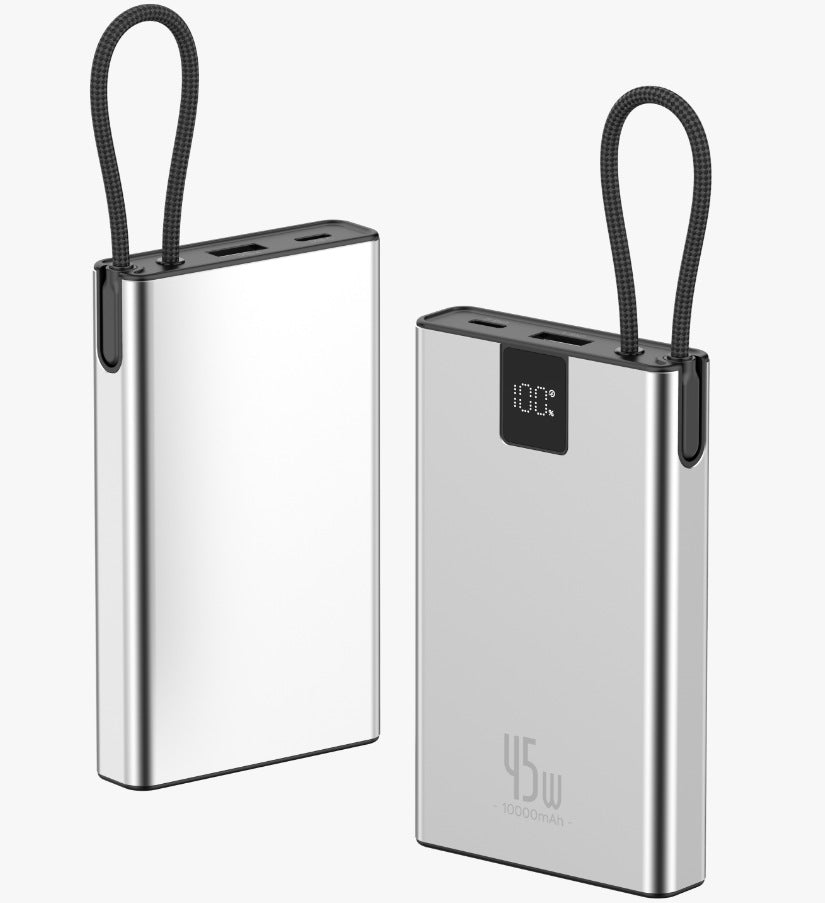 Tragbare Hochleistungs-Powerbank mit Intelligenter Ladeanzeige und Usb-C-Anschluss Brehn