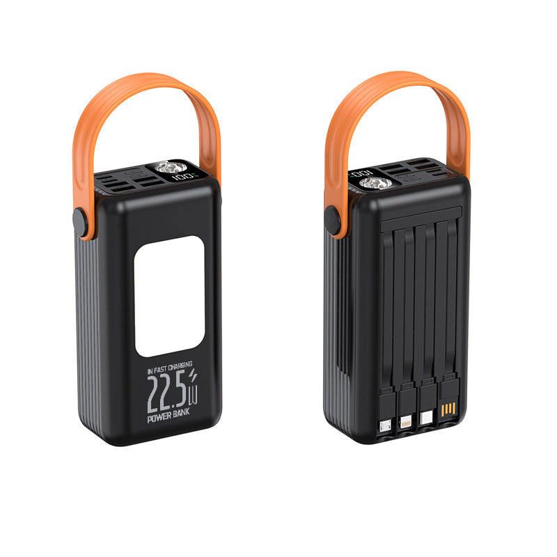 Tragbare Powerbank mit Ökologischen Materialien und Intelligenter Ladefunktion Brehn