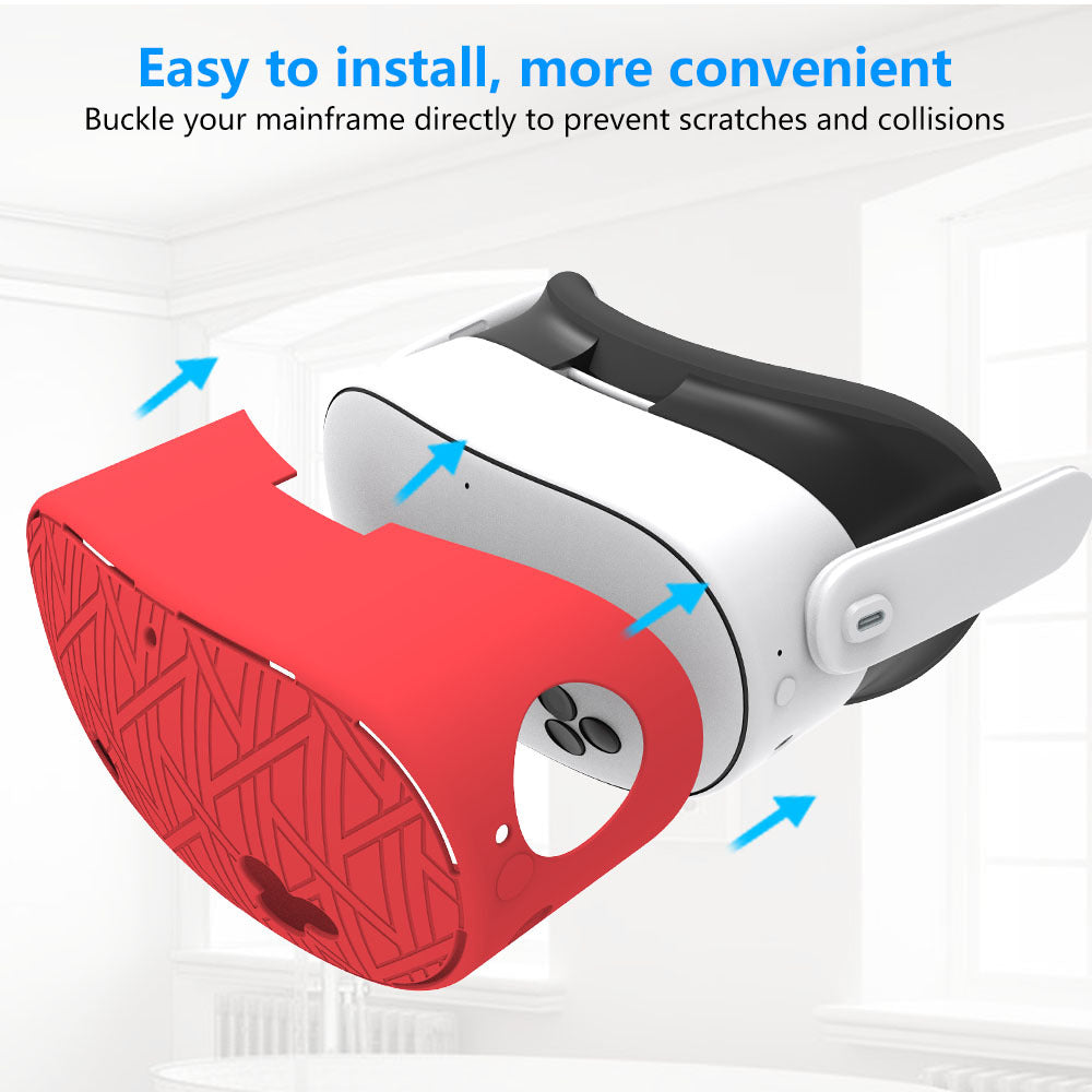 VR-Zubehör Set mit Hochwertiger Gesichtsmaske und Ergonomischen Controller-Halterungen Brehn