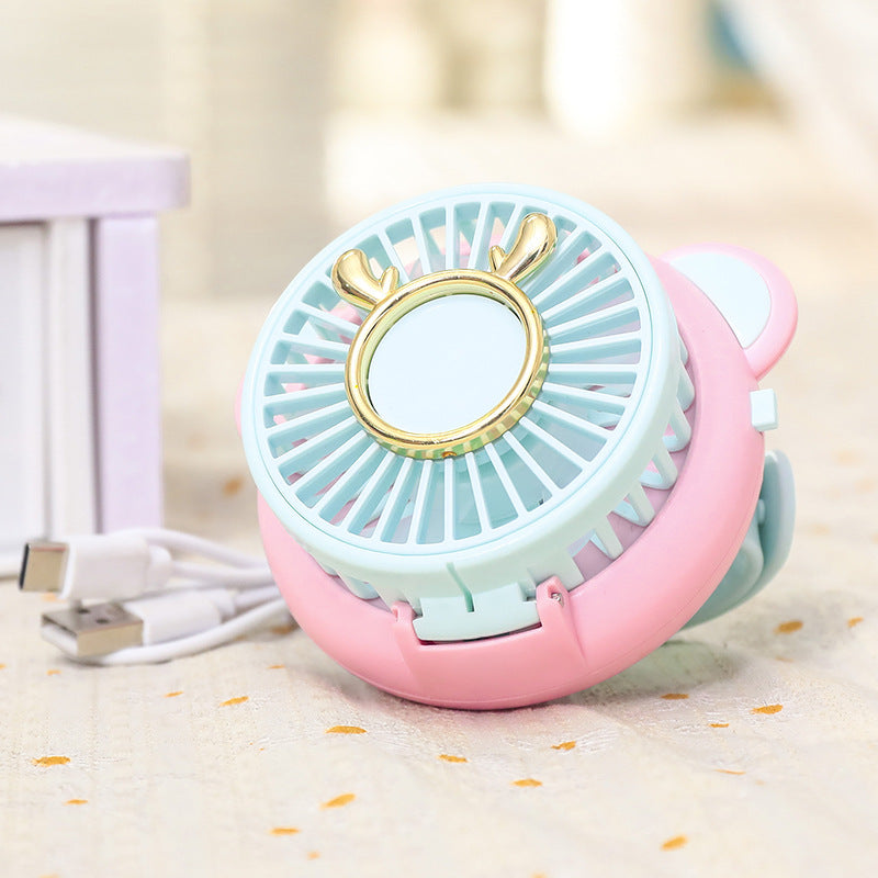 Unisex Tragbarer Handventilator mit kreativem Tierdesign Brehn