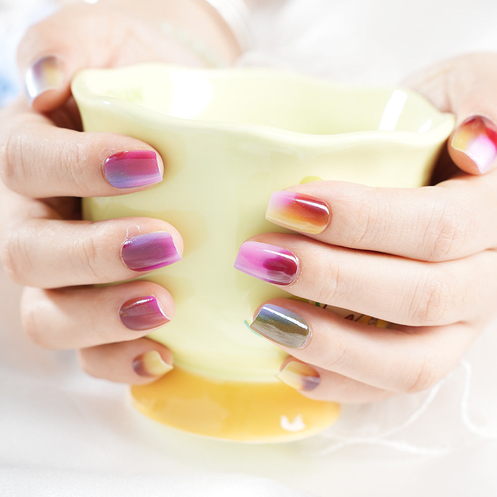 Ombre Gradient Press-On Nagelset Brehn