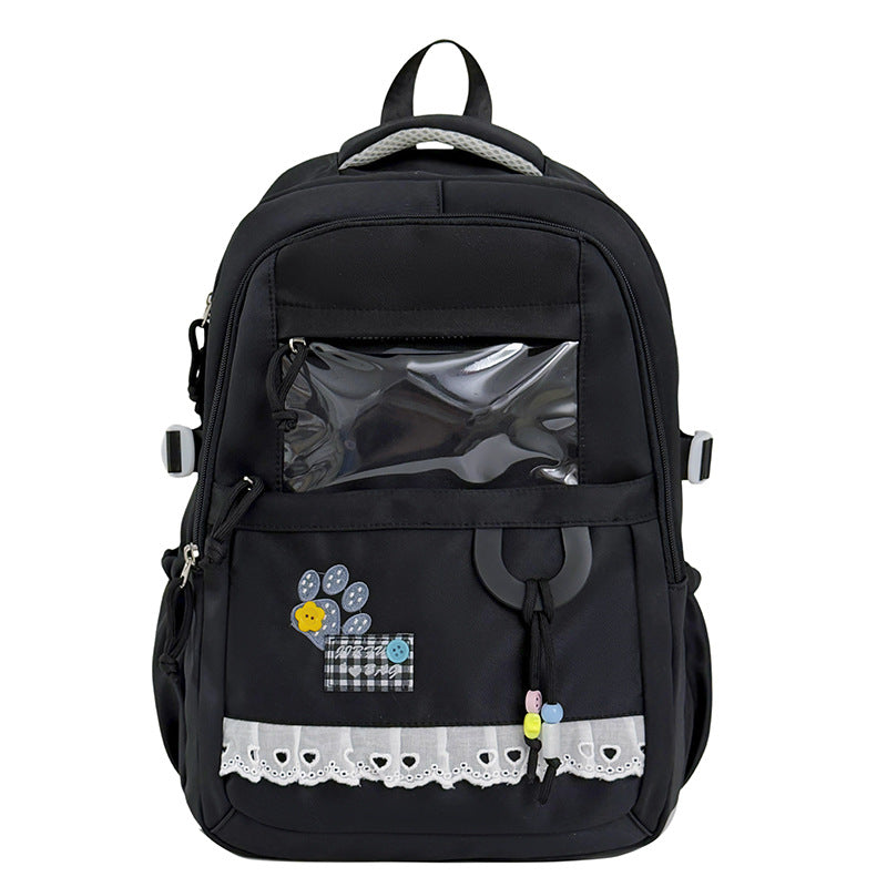 Verspielter Grafikdesign-Rucksack Brehn