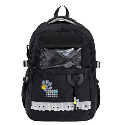 Verspielter Grafikdesign-Rucksack Brehn