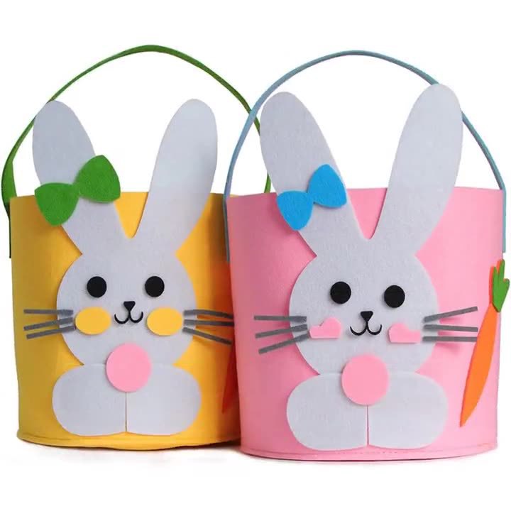 Süßes Kaninchen Ostern Süßigkeiten Eimer Brehn