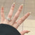 Premium Press-On Nail Set mit irideszenten Akzenten Brehn