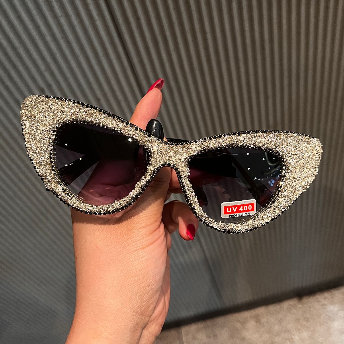 Damen Glamouröse Sonnenbrille Brehn