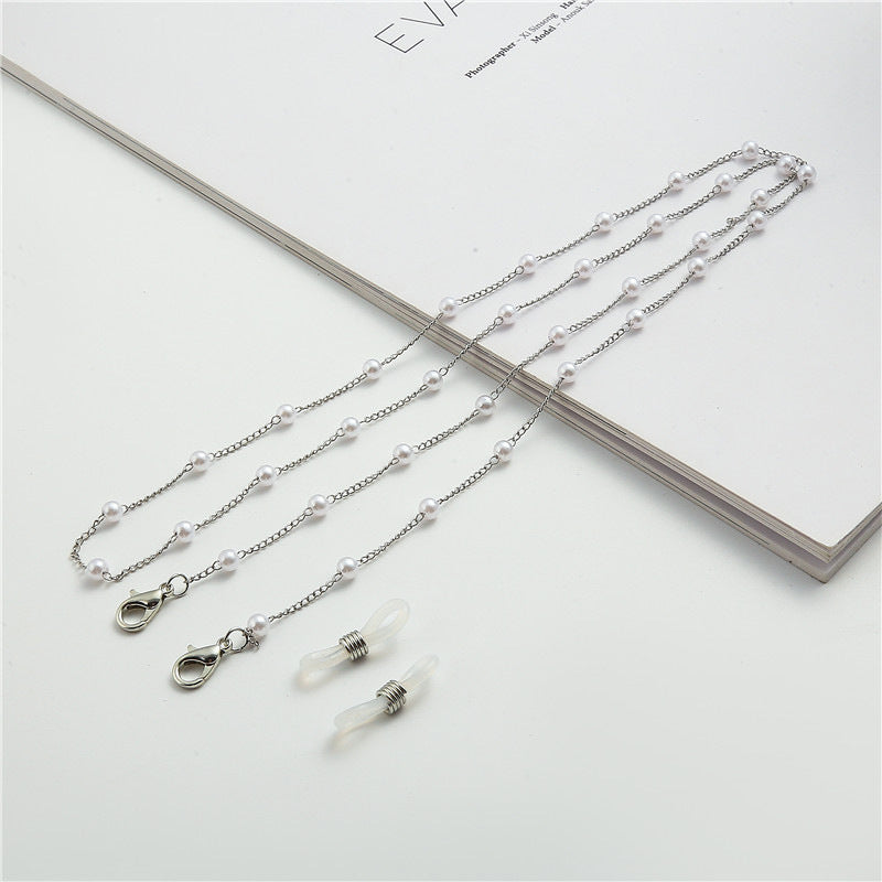 Elegante Halskette mit Perlenakzenten Brehn