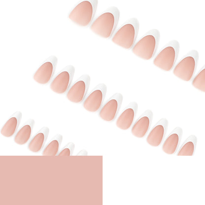 Kunstvolle Stiletto-Nägel mit elegantem französischem Design Brehn