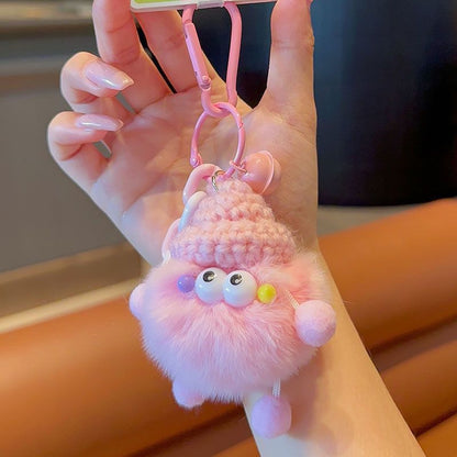 Adorable Plüsch Charakter Schlüsselanhänger Brehn