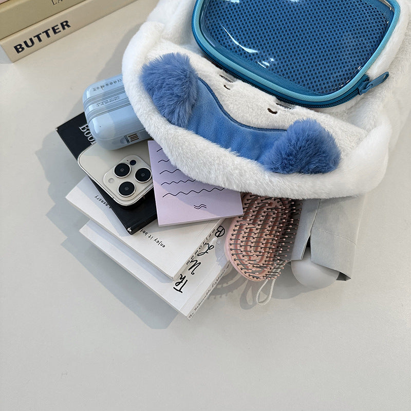 Plüsch Rucksack mit Hasendesign Brehn