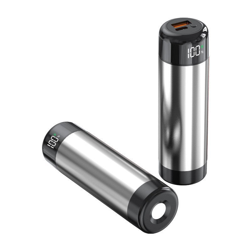 Powerbank mit Digitaler Ladeanzeige und Integrierter Taschenlampe Brehn