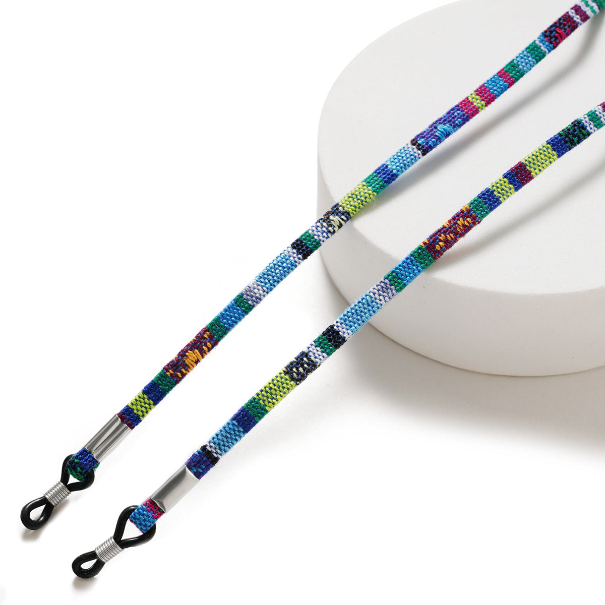 Vibrant gemusterte Brillenhalterung Strap Brehn