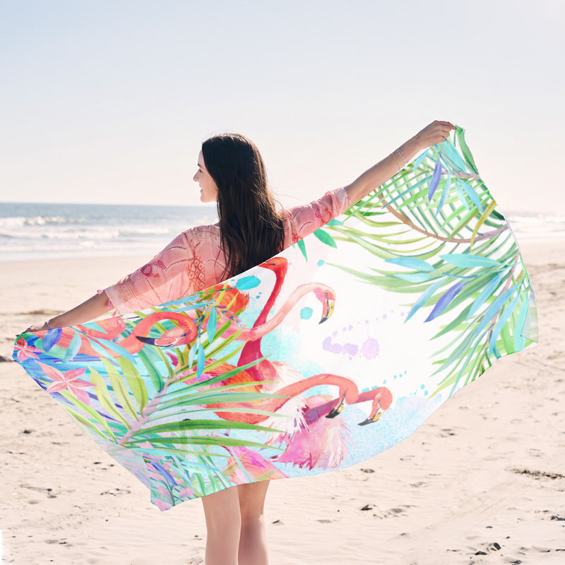 leichtes Strandtuch mit kreativem Quallen-Design Brehn