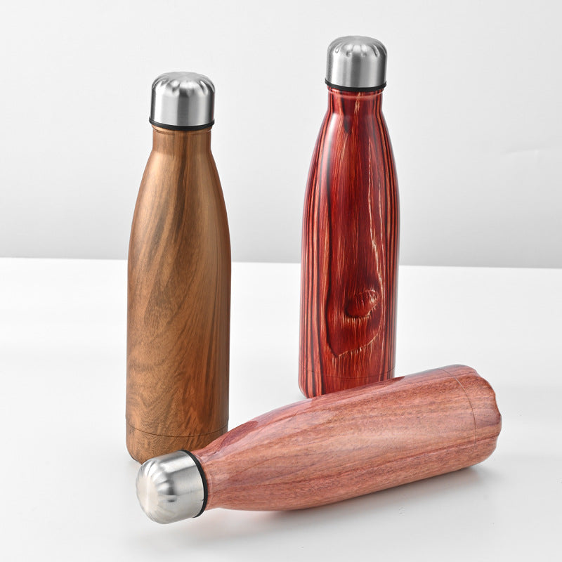 Damen isolierte Edelstahl-Trinkflasche mit ergonomischem Design Brehn