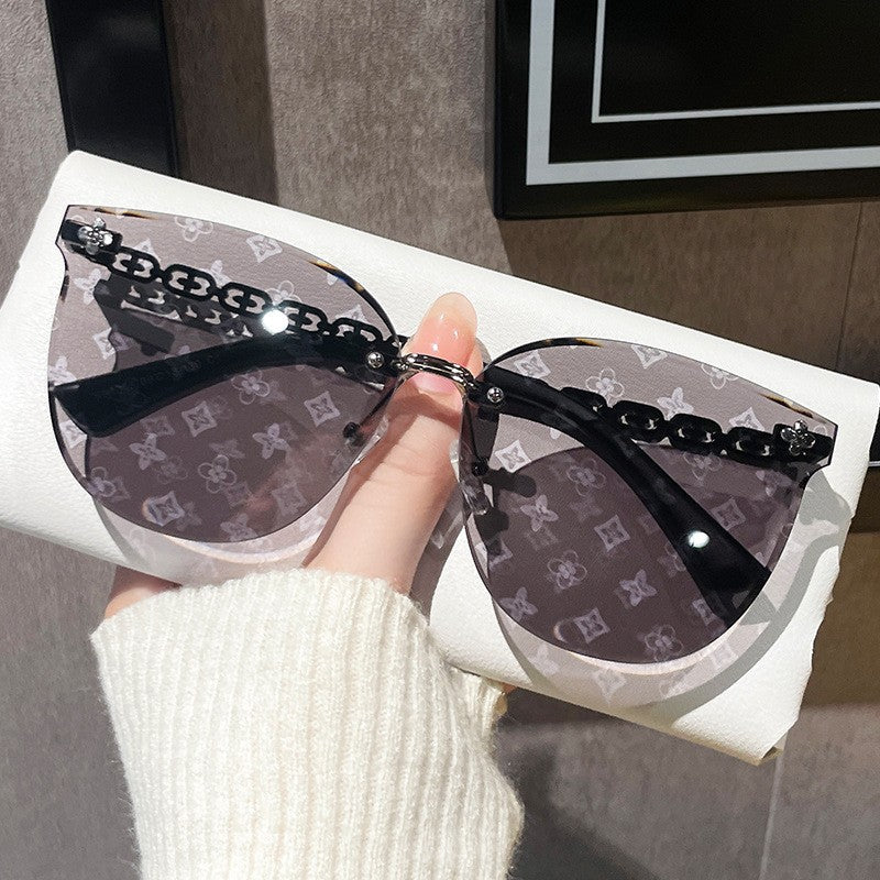 Damen Cat-Eye Sonnenbrille mit luxuriösem Design und hochwertigem UV-Schutz Brehn