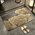 Elegante Blumenmuster-Badmatte Brehn