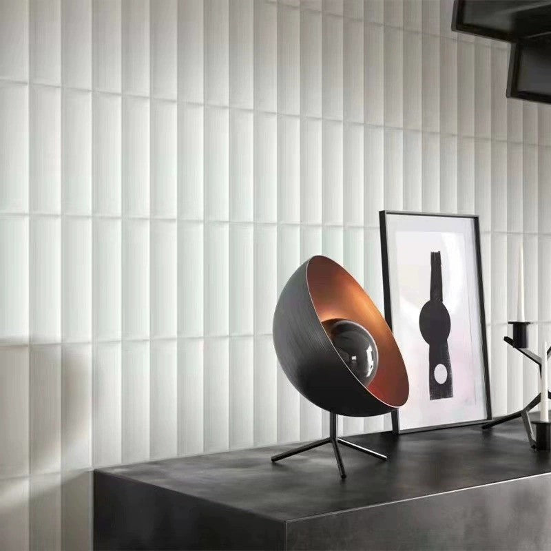 Moderne dekorative Tischlampe mit einzigartigem geometrischen Design