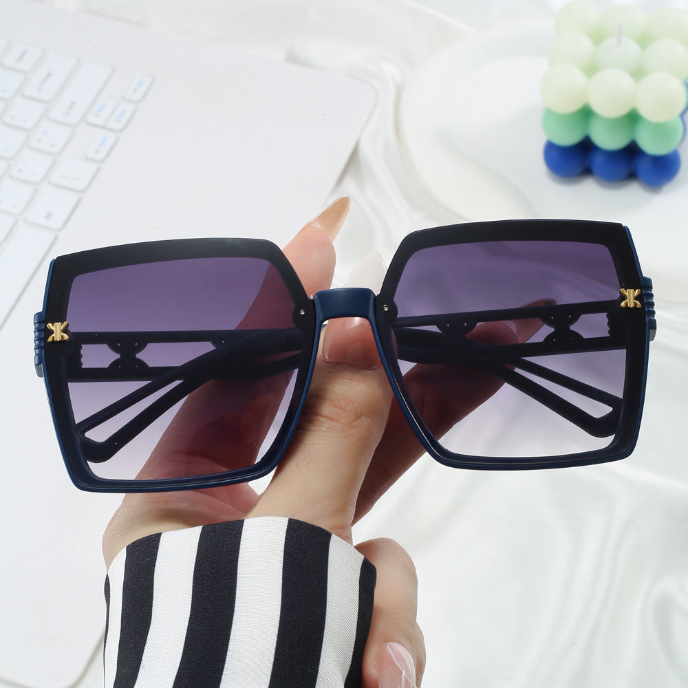 Damen stylische oversized Sonnenbrille Brehn